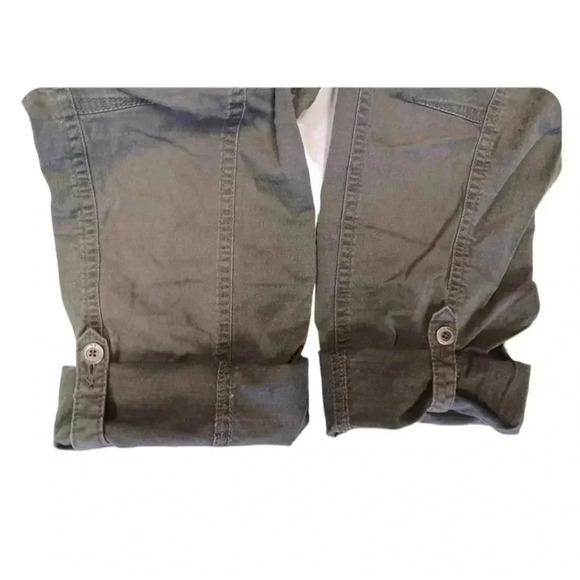 WindRiver Olive Cargo 98% Cotton Lightweight  Pants Size 6 - Picture 6 of 9